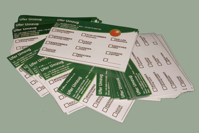 Umzugskarton-Aufkleber