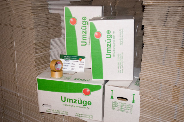 Hochqualitative Umzugskartons
